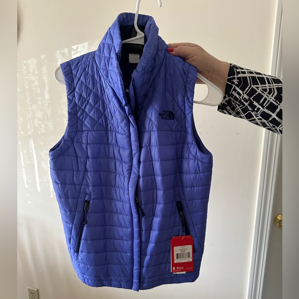 The North Face Purple Quilted Vest